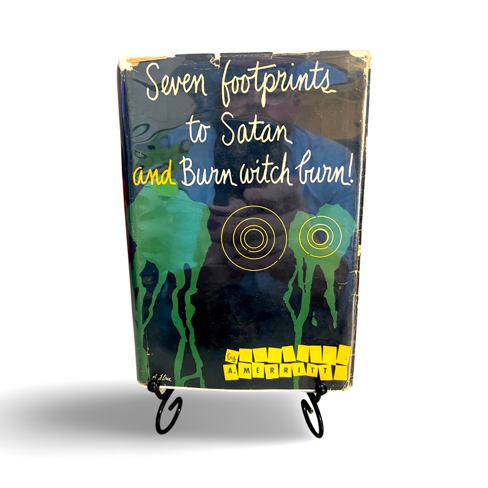 Seven Footprints to Satan & Burn Witch Burn by Abe Merritt: Unabridged Hardcover
